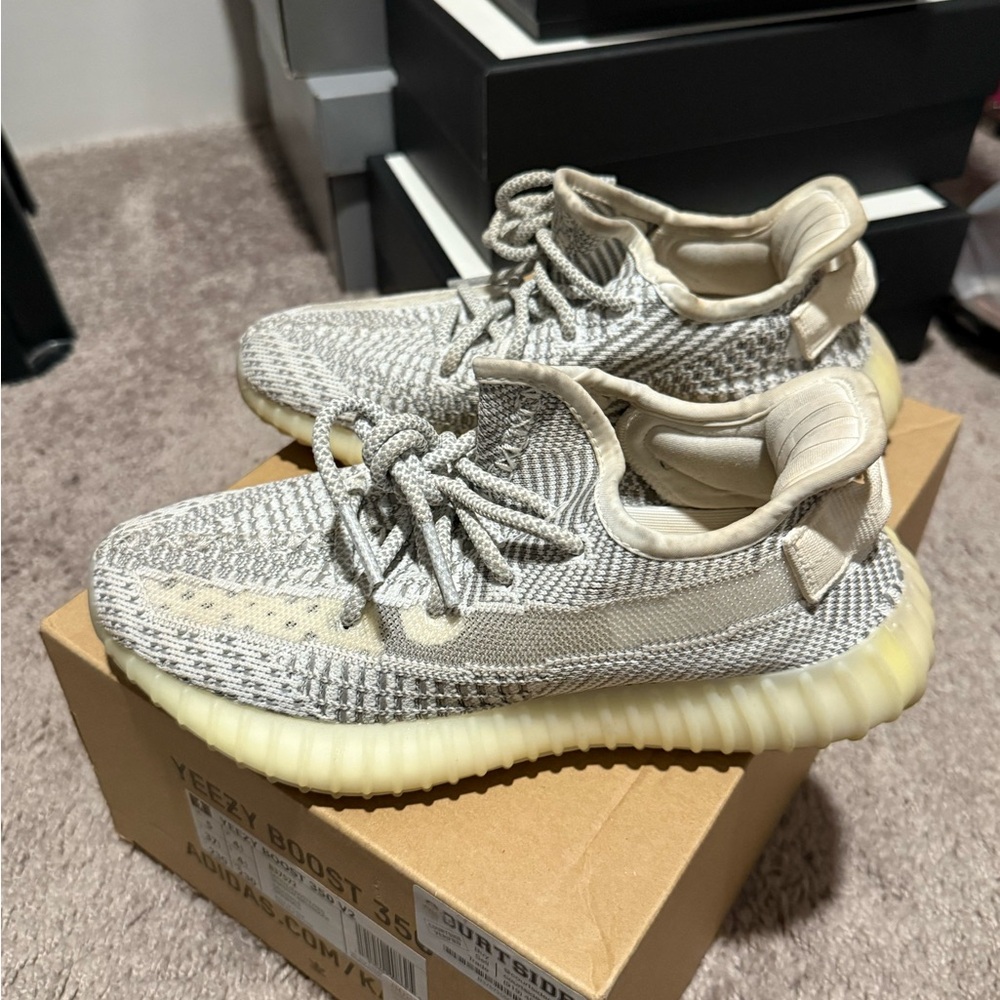 Adidas Yeezy Boost 350 V2 in Gray and Cream